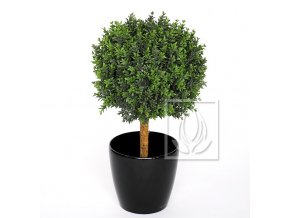 Umělý strom Buxus koule na kmeni (55/35cm)