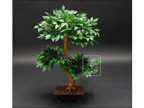 Umělá bonsai Fikus (80cm)
