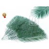Umělý list palmový, sada 10ks (Varianta (130cm) plast)