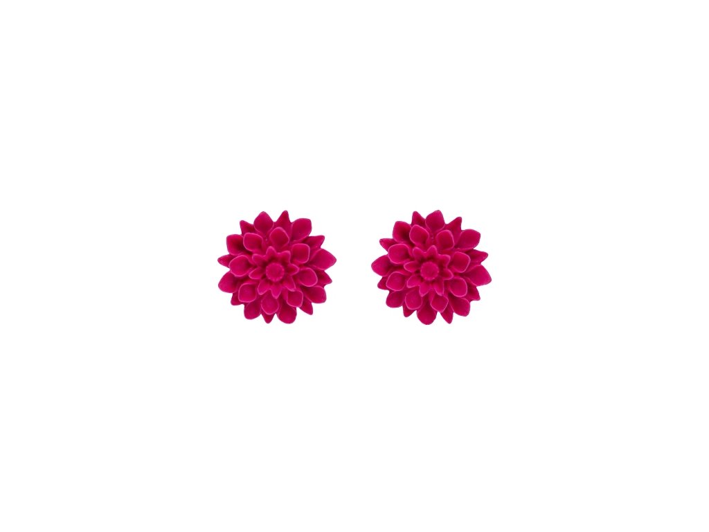 raspberry flowerski nausnice