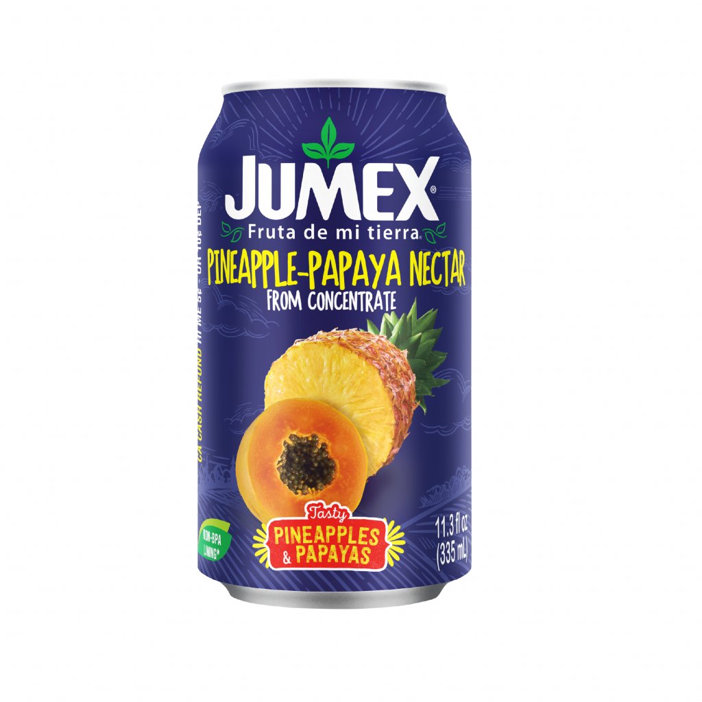 JUMEX PLECHOVKA 335 ml - PAPAYA + ANANAS