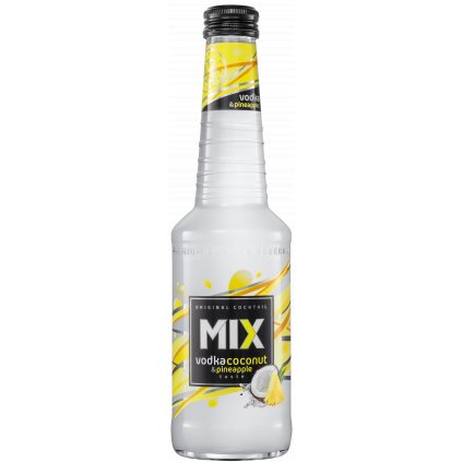 MIX Vodka Coconut Pineapple 0,33L glass High Resolution