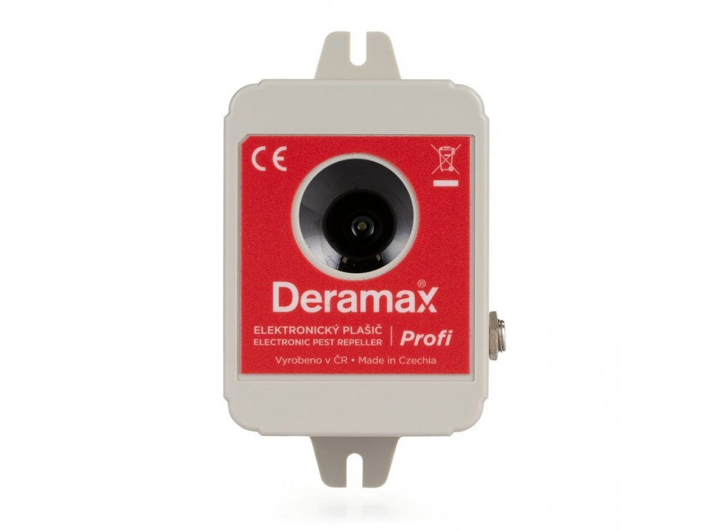 ultrazvukovy odpudzovac kun a hlodavcov Deramax Profi 01