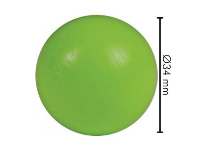 Míček na stolní fotbal tvrdý zelený