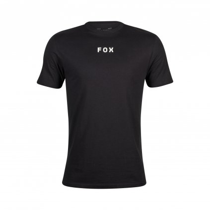 Pánské triko Fox Flora Ss Prem Tee - Black