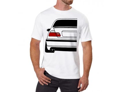 pánské tričko BMW E46 Zadek auta