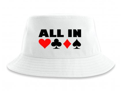Klobouček ALL IN Poker