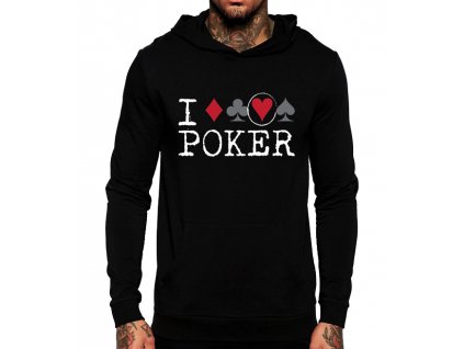 mikina Miluji Poker
