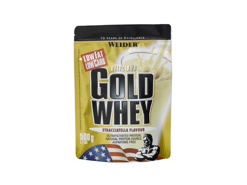 Gold Whey syrovátkový protein Weider 500 g (Varianta Vanilka)