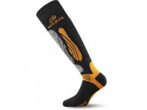 Černé lyžařské ponožky SWI