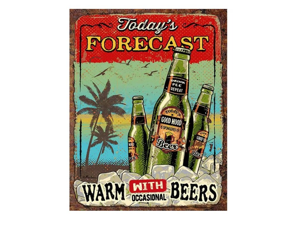 Todays forecast beers