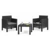 outdoor lounge set 2 seater penelope art 113 toomax