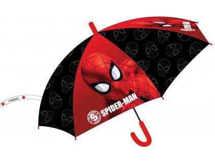 Chlapecký deštník SPIDERMAN automatický červenočerný