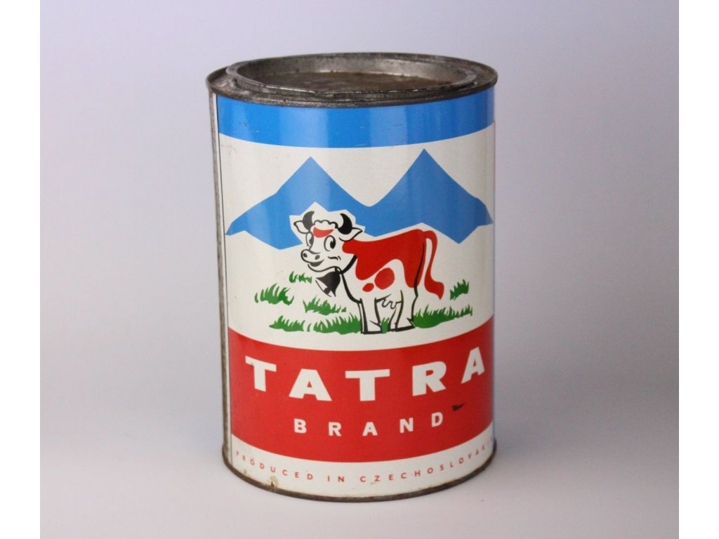 Stará plechovka od mléka TATRA x843 1