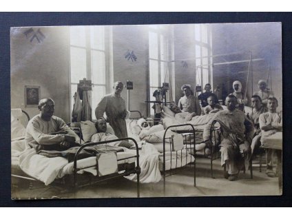 Pohlednice Vojenská nemocnice Feldpostkarte 1916 P180 (1)
