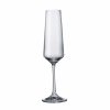 Sada 6 kusů sklenic na šampaňské CORVUS 160ml Crystalite Bohemia