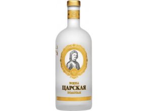 Vodka Carskaja 1l 40% zlatá
