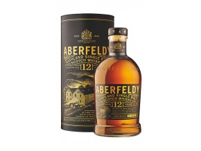Whisky Aberfeldy 12YO v tubě 40% 0,7l
