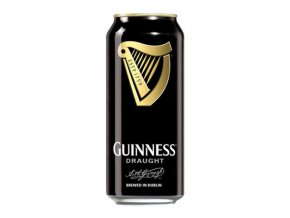 Guinness beer Stout Draught plech 0,44l 4,2%