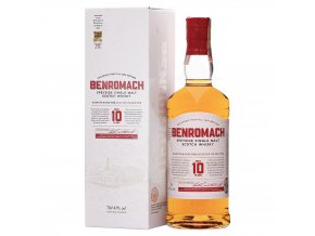 Whisky Benromach 10yo 43% 0,7 l nové balení (karton)