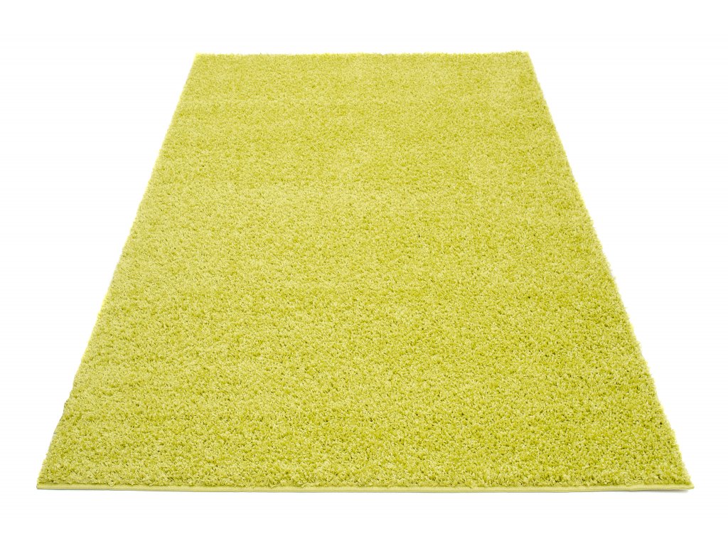 Moderní koberec Tokyo - jednobarevný - zelený