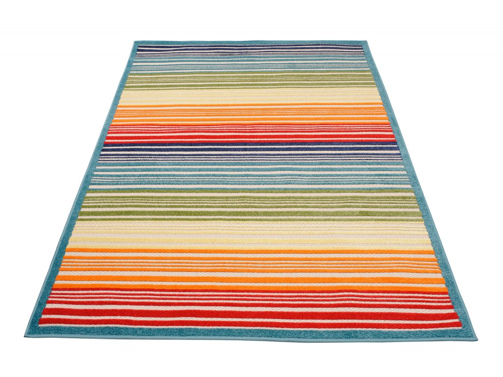Moderní koberec Aventura - pruhy 1 - multicolor