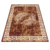 Moderní koberec Atena - mřížka 2 - hnědý