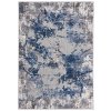 Moderní koberec Aventura - abstrakt 1 - šedý/modrý