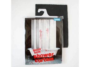 bloodbath shower curtain packaging main