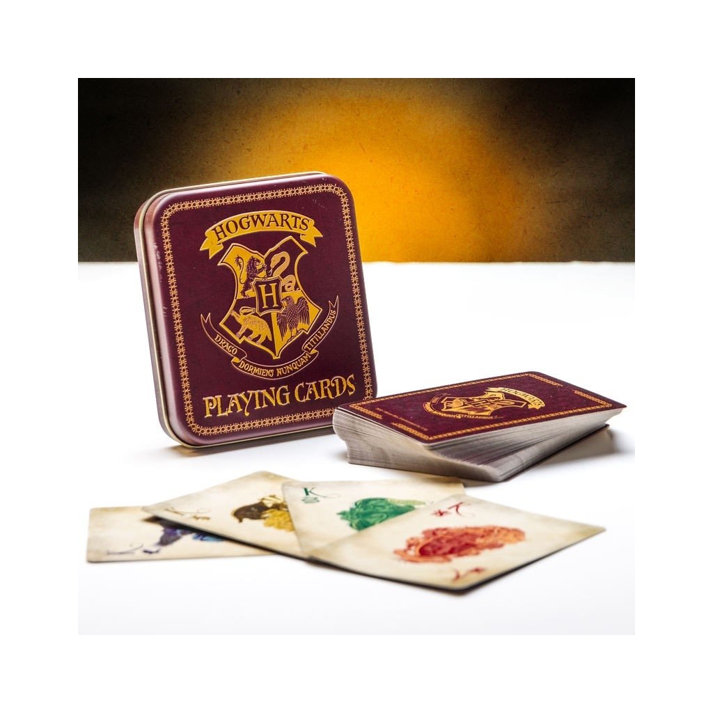Harry Potter - hrací karty Bradavice