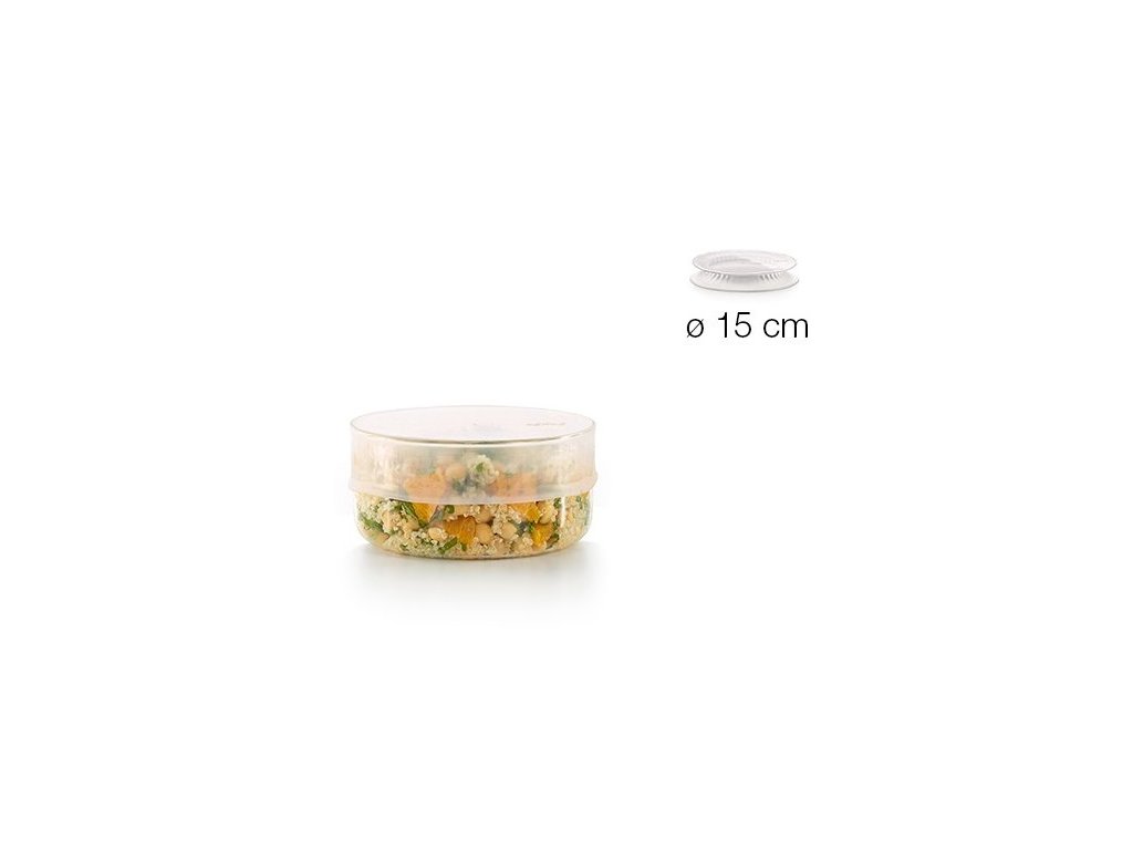 Silikonové víčko na potraviny a nádobí Lékué Kit Reusable flexible lids ø 15 cm detail