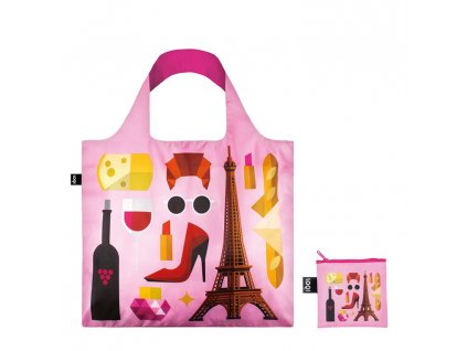 Skládací nákupní taška LOQI HEY STUDIO Paris