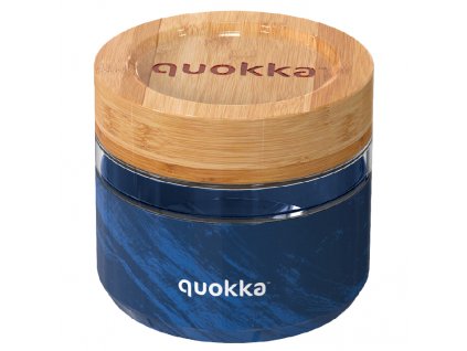 Skleněná dóza na potraviny, Deli Quokka | 500 ml, wood grain