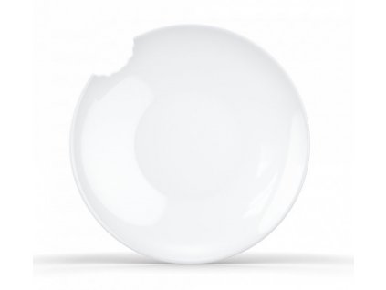 Porcelánové nakousnuté talíře 58products 24 cm | 2ks detail