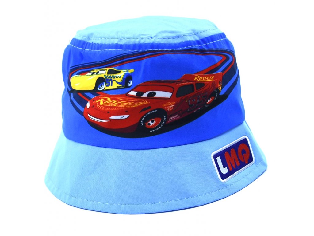 Chlapčenský klobúk "McQueen" - svetlo modrá