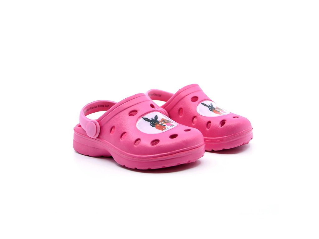 Dievčenské sandále "Bing" - tmavo ružová