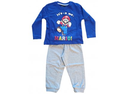 Chlapčenské pyžamo Super Mario - It's -a me MARIO