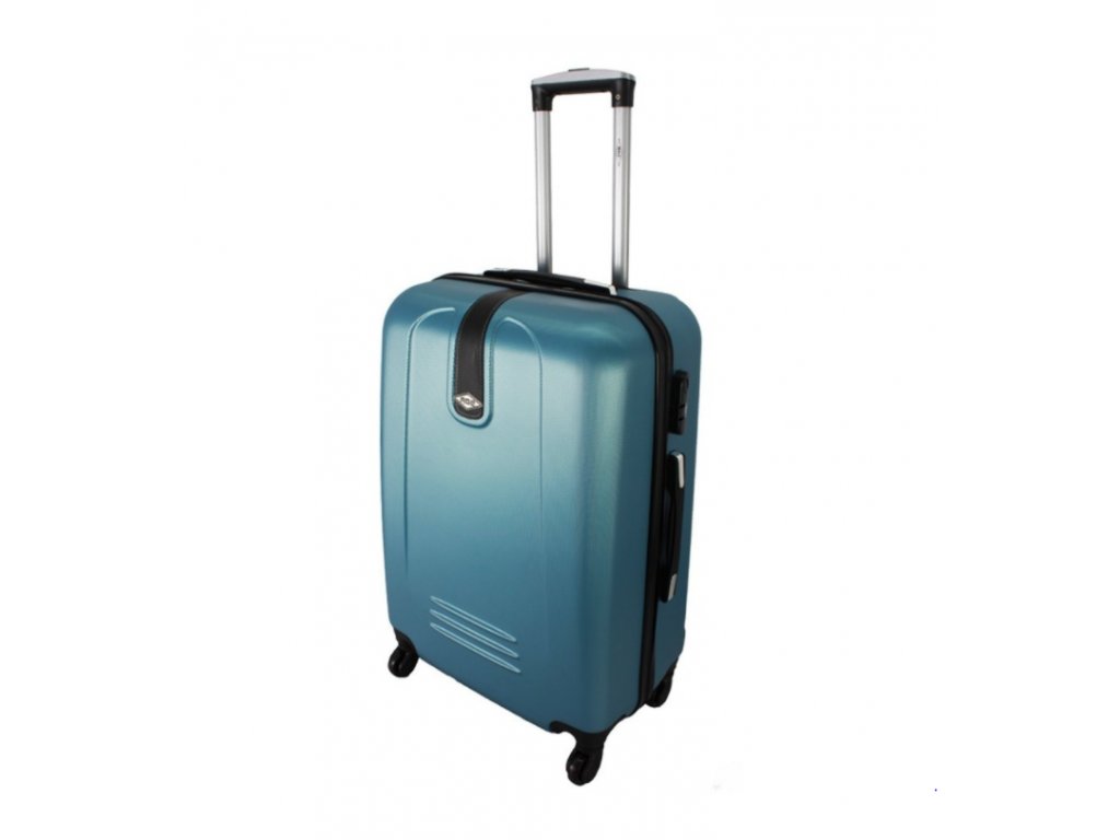 Cestovní kufr RGL 910 modrý metalický - malý