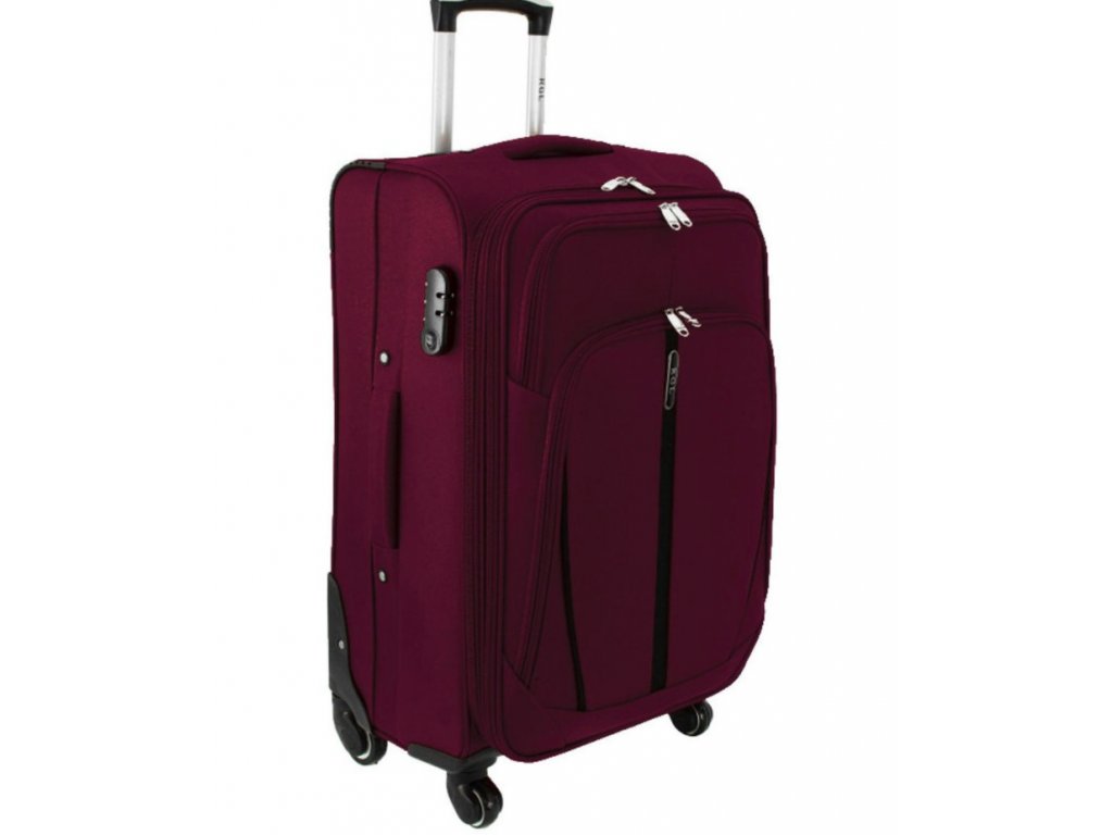 Cestovní kufr RGL s-020 bordó - střední
