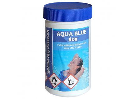 aqua blue total blue bazenova chemie chlor sok