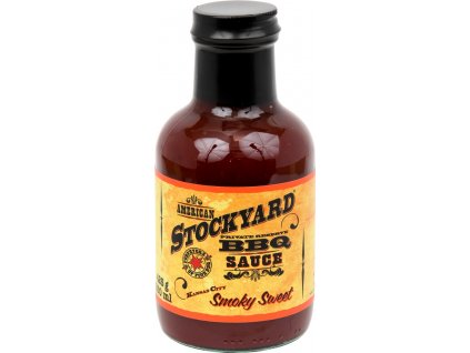 BBQ omáčka Stockyard Smoky Sweet, 350 ml