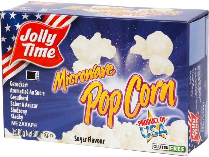 Popcorn Jolly Time Sugar, 3x100g