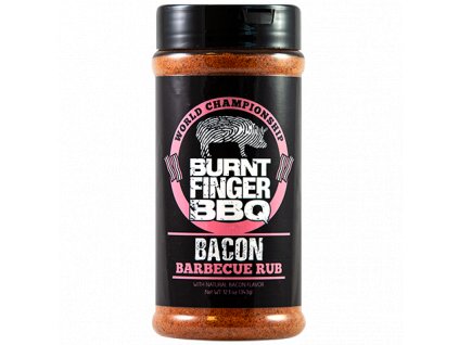 BBQ koření Burnt Finger Bacon, 343 g