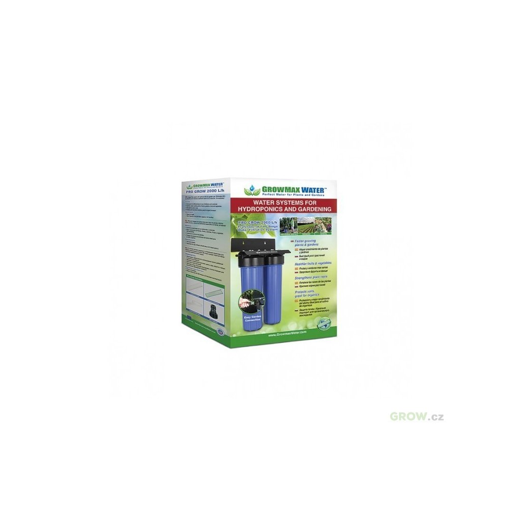 Growmax Vodní filtr PRO Grow - 2000l/h