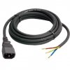 Kabel ke stínidlu 3*1,5mm, délka 2m s IEC konektorem (samec)
