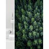 FORESTA - Duschvorhang 180x200 cm, grün