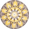 SEBELASKA - Mandalas Tischsets gelb-grau 8590507337003 M2678-042001087