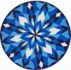 JOYA - Mandalas Teppiche blau 8594013155724 M3040-043001018