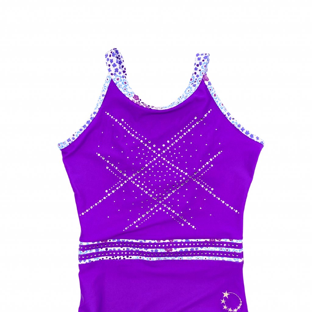 Gymnastický dres - KALONI purple