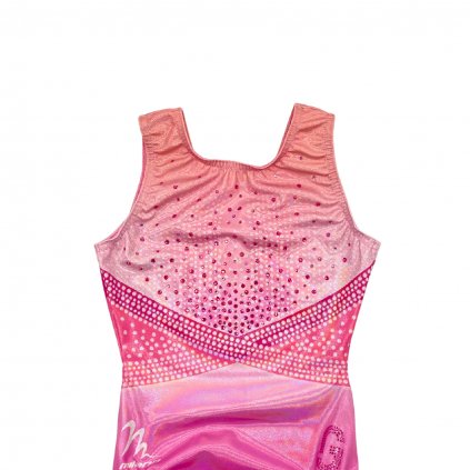 Gymnastický dres - FLOURISH pink